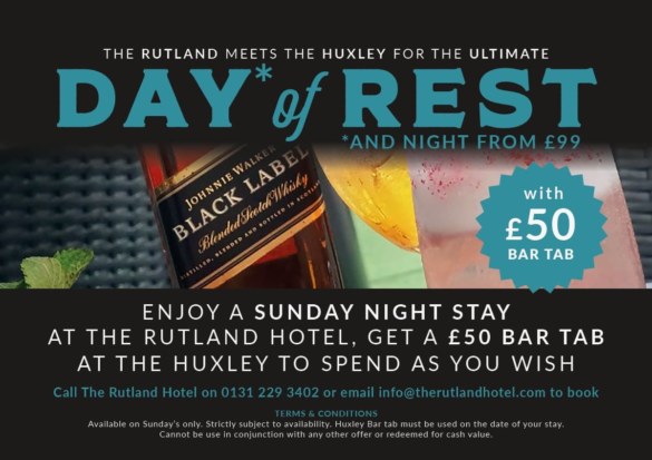 Rutland Hotel Day Of Rest Offer 2